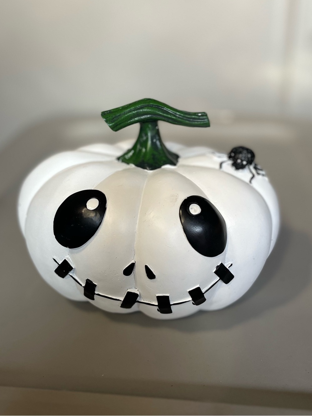 White Jack-o'-Lantern Pumpkin Kids Costume Accessory